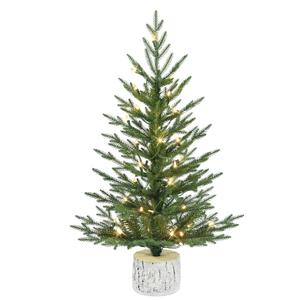 Puleo International 3ft. Pre-Lit LED Arctic Fir Christmas Tree