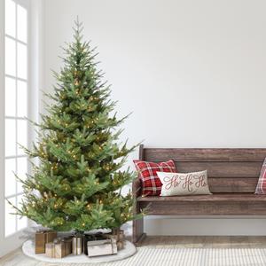 Puleo International Pre-Lit 7.5ft. Hillside Spruce Christmas Tree alternate view