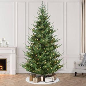 Puleo International 9ft. Pre-Lit Hillside Spruce Christmas Tree alternate view