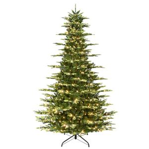 Puleo International 9ft. LED Aspen Fir Artificial Christmas Tree