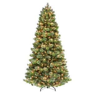 Puleo International 7.5ft Oklahoma Pine Artificial Christmas Tree