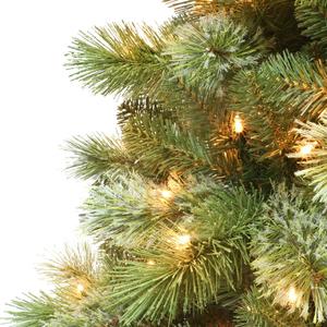 Puleo International 7.5ft Oklahoma Pine Artificial Christmas Tree alternate view