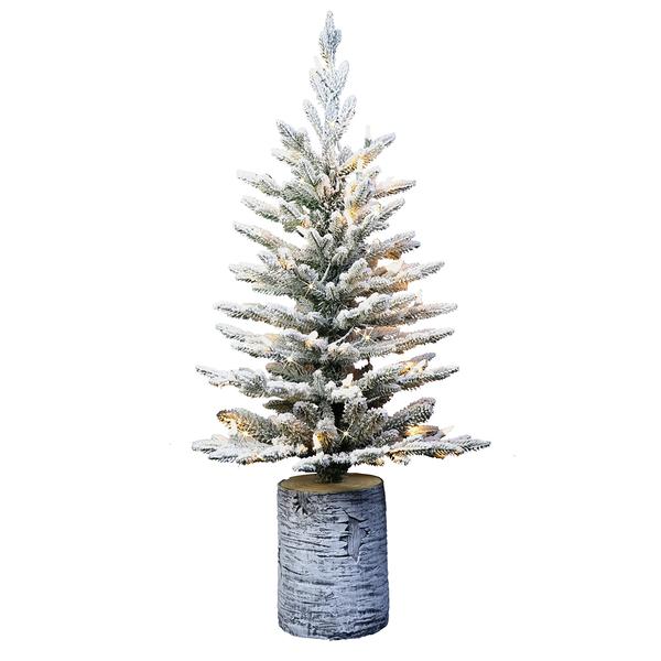 Puleo International 3ft. Pre-Lit Scandinavian Fir Christmas Tree