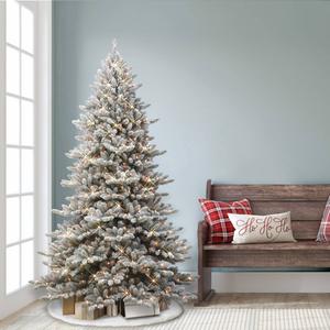 Puleo International 6.5ft. Pre-Lit Royal Majestic Christmas Tree alternate view