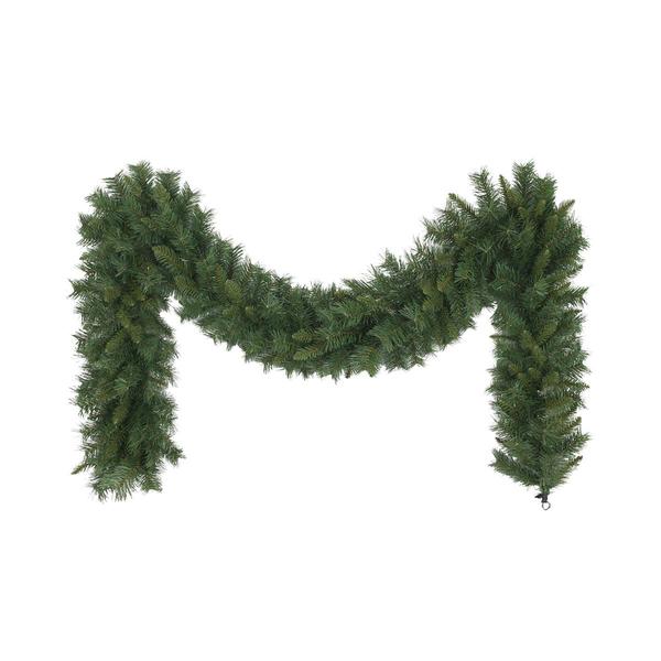Puleo International 9ft. Round Valley Pine Garland