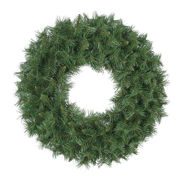 Puleo International 24in. Round Valley Pine Wreath