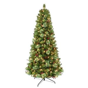 Puleo International 6.5ft. LED Washington Spruce Christmas Tree