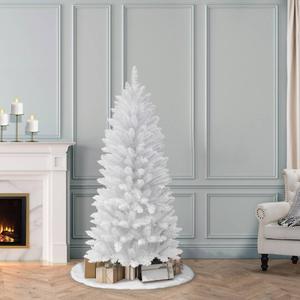 Puleo International 5ft. Carson Artificial Pine Christmas Tree alternate view