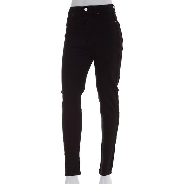 Womens Rafaella(R) Skinny Leg Denim Pants - Black