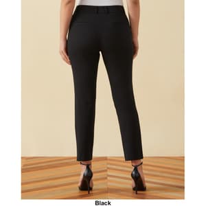 Womens Rafaella® Slim Leg Ponte Ankle Pants