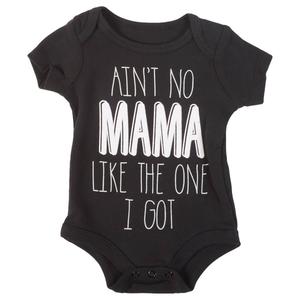 Baby Unisex (NB-12M) Babies With Attitude Ain't No Mama Bodysuit