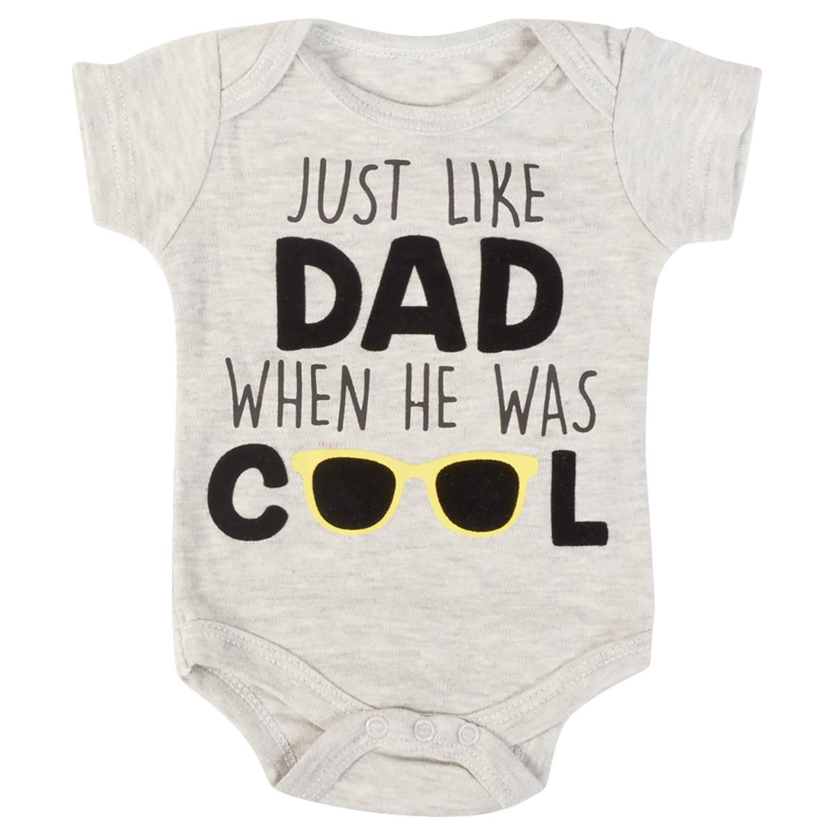 Baby Boy (NB-9M) Babies With Attitude Just Like Dad Bodysuit