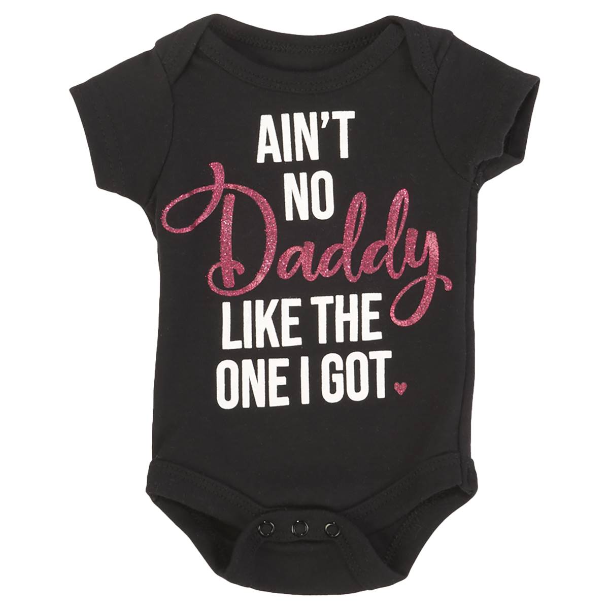 Baby Girl (NB-12M) Babies With Attitude Aint No Daddy Bodysuit