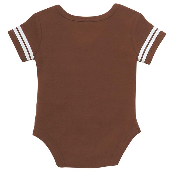 Baby Boy (NB-9M) Baby Starters Football 3pc. Bodysuit Set alternate view