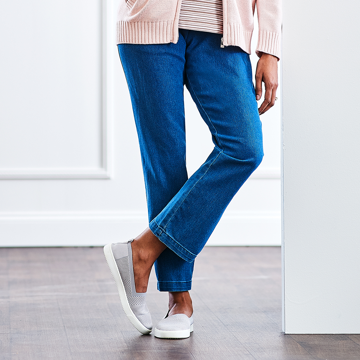 Womens Hasting & Smith Average Length Stretch Denim Jeans