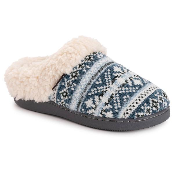 Womens MUK LUKS(R) Fair Isle Suzanne Clog Slippers alternate view