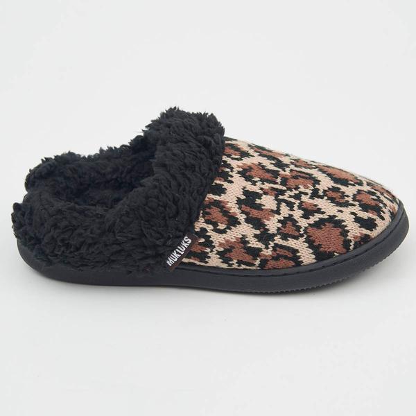Womens MUK LUKS(R) Suzanne Clog Slippers - Leopard alternate view