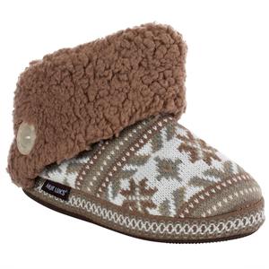 Womens MUK LUKS(R) Melinda Cuff Bootie Slippers