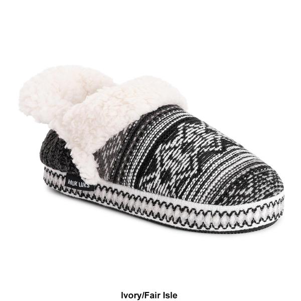 Womens MUK LUKS(R) Magdalena Ruched Slippers alternate view
