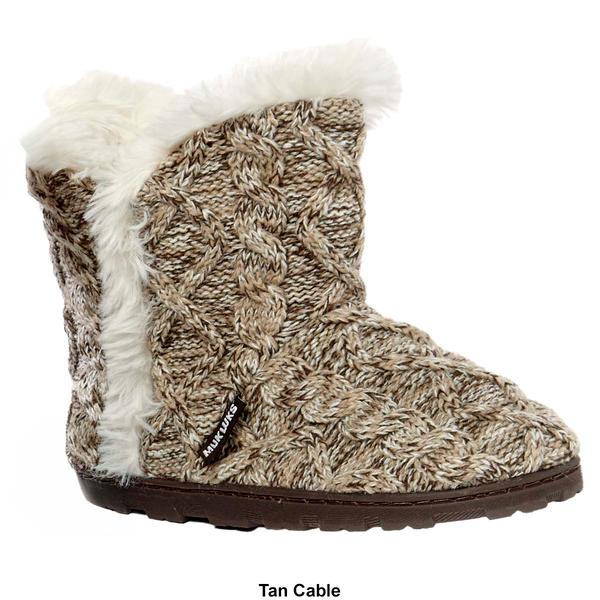 Womens MUK LUKS(R) Cheyenne Ankle Boot Slippers alternate view