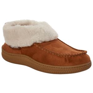 Womens MUK LUKS(R) Faux Suede Solid Moccasin Slippers