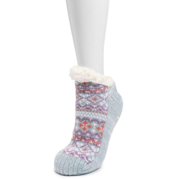 Womens MUK LUKS(R) 2pk. Shorty Cabin Socks Slippers