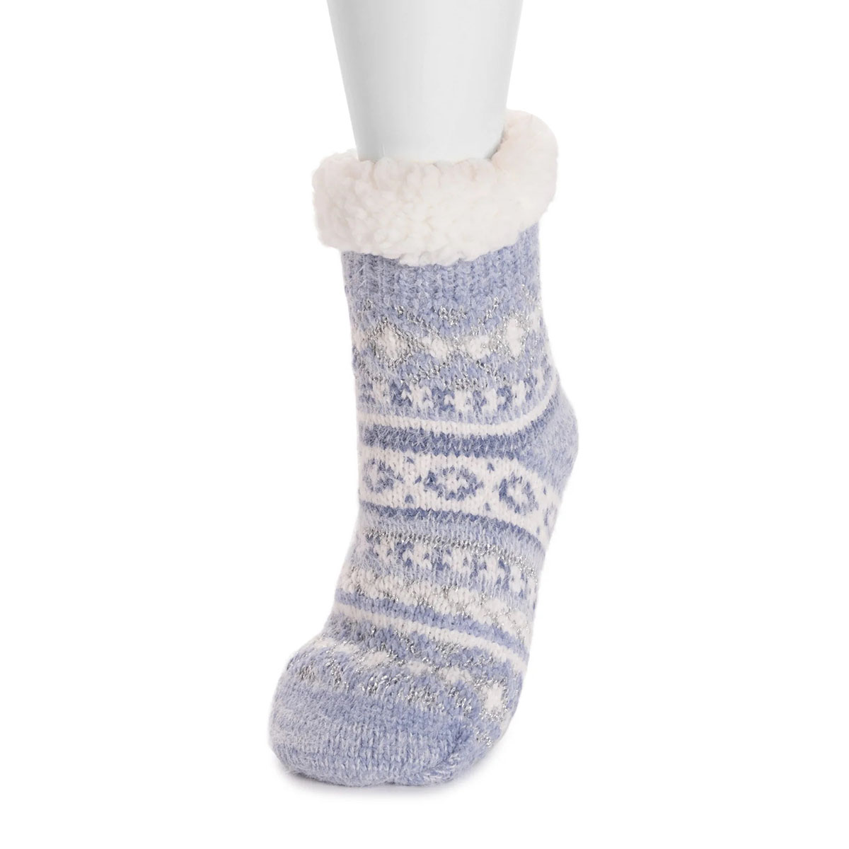 Womens MUK LUKS(R) Micro Chenille Eyelash Slipper Socks