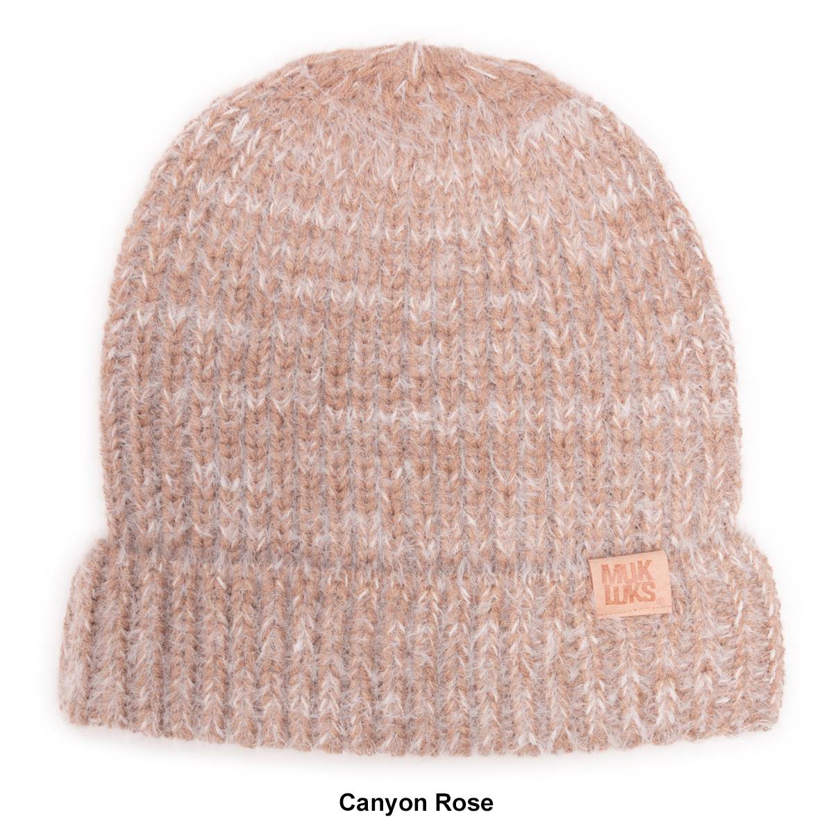 Womens MUK LUK(R) Eyelah Rib Beanie