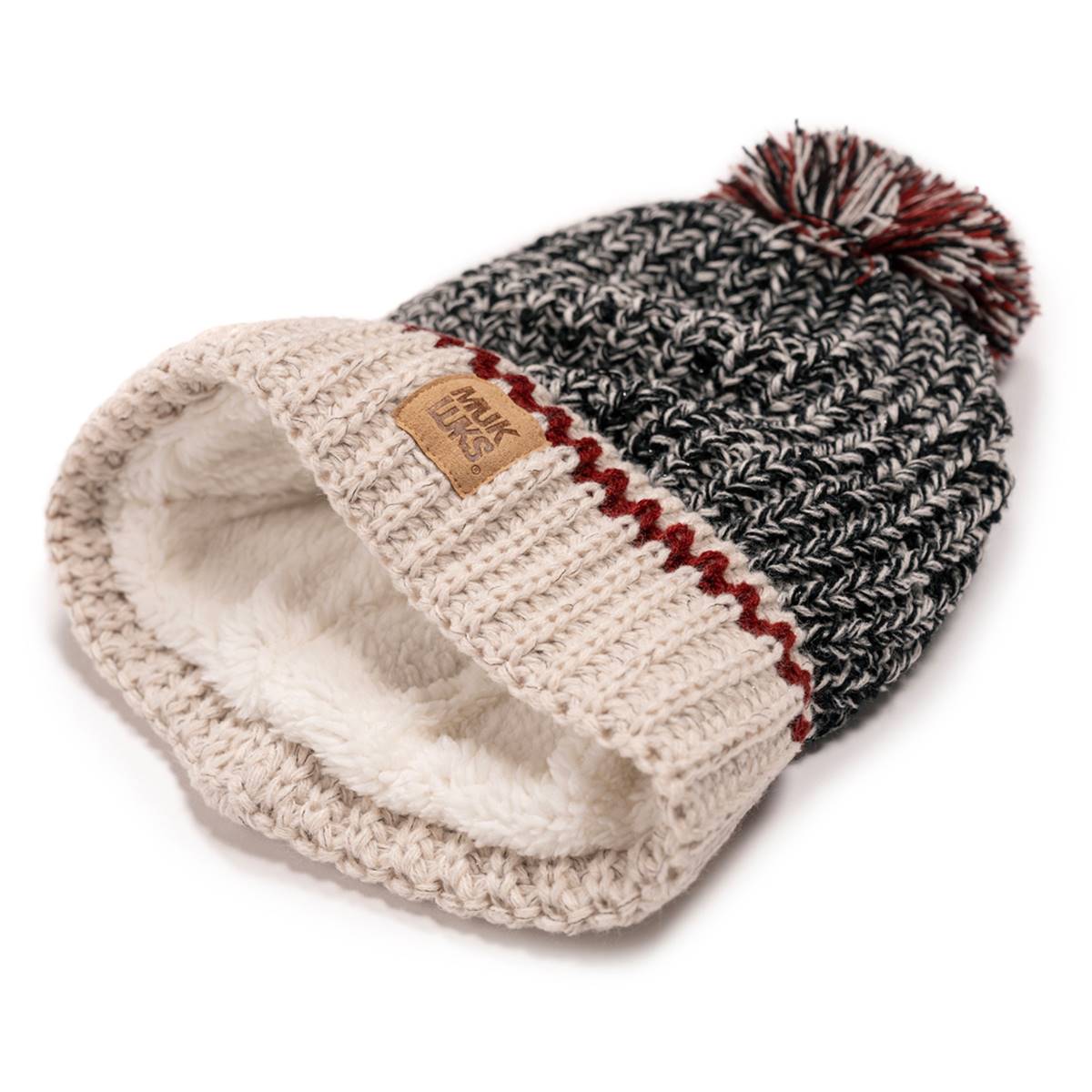 Womens MUK LUK(R) Marled Chunky Stitch Hat