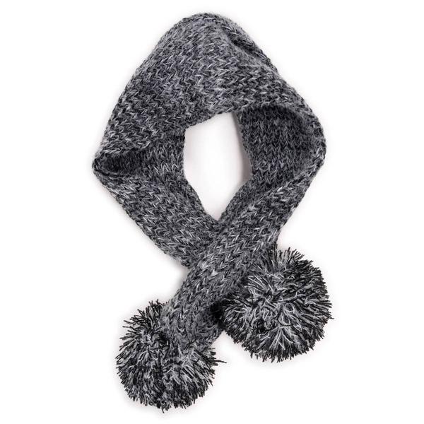 Womens MUK LUKS(R) Space Dye Crossover Pom Scarf