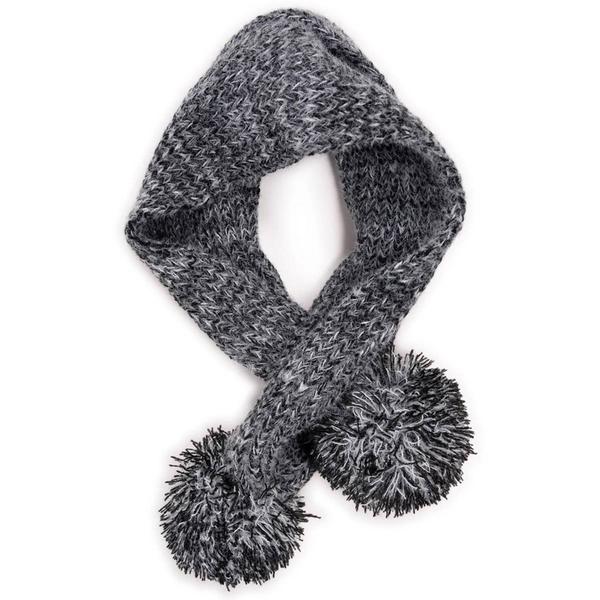 Womens MUK LUKS(R) Space Dye Crossover Pom Scarf alternate view