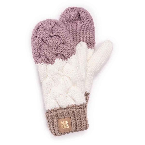 Womens MUK LUKS(R) Color Block Mittens alternate view