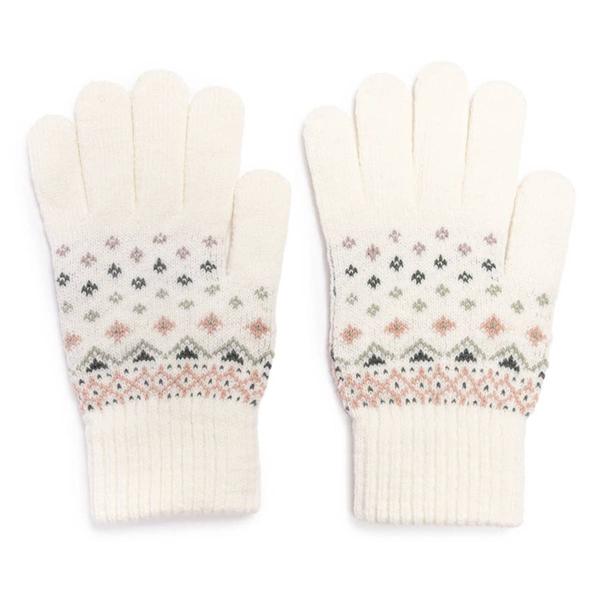 Womens MUK LUKS(R) Wool Blend Gloves - Sage alternate view