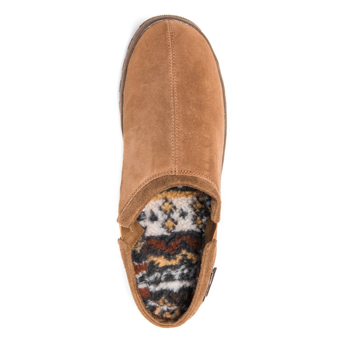 Mens MUK LUKS(R) Berber Suede Clog Slippers