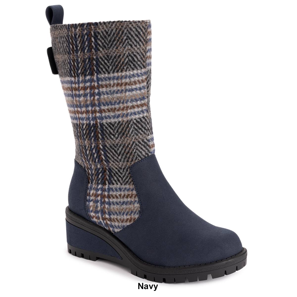 Womens MUK LUKS(R) Norway Floro Wedge Mid Calf Boots