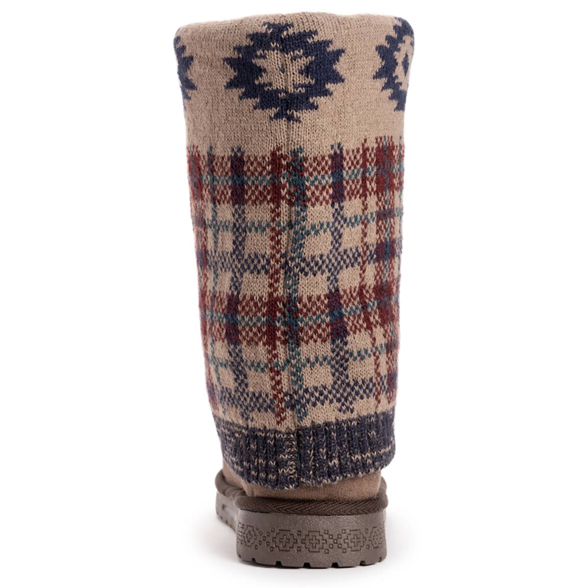 Womens Essentials By MUK LUKS(R) Cheryl Plaid Slipper Boots