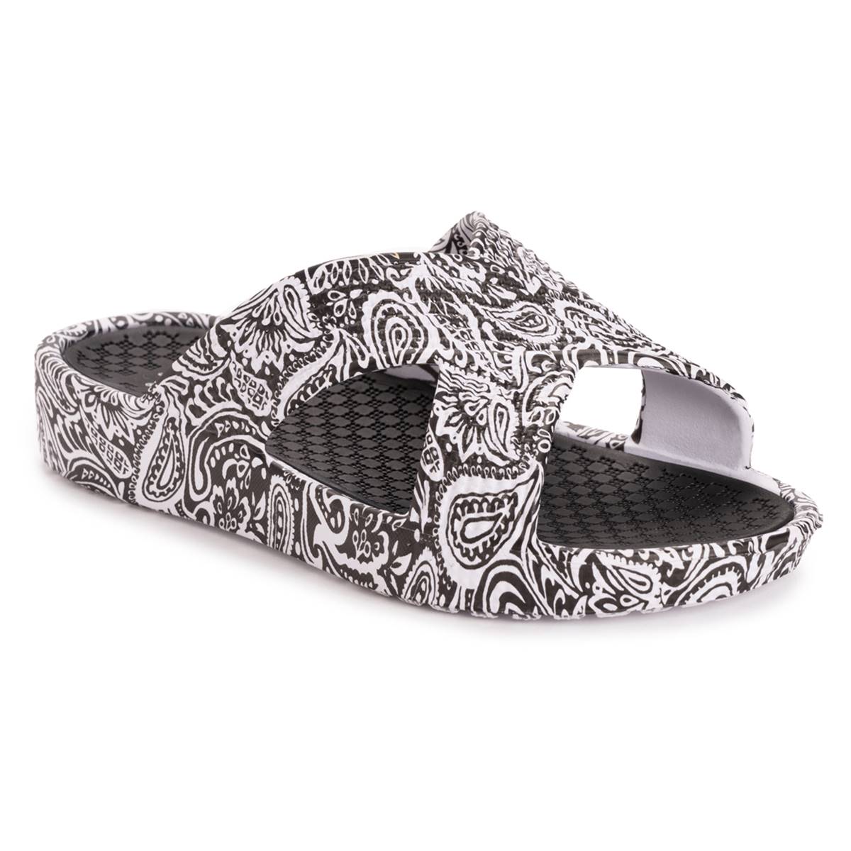 Womens MUK LUKS(R) Spa Day Paisley Slide Sandals