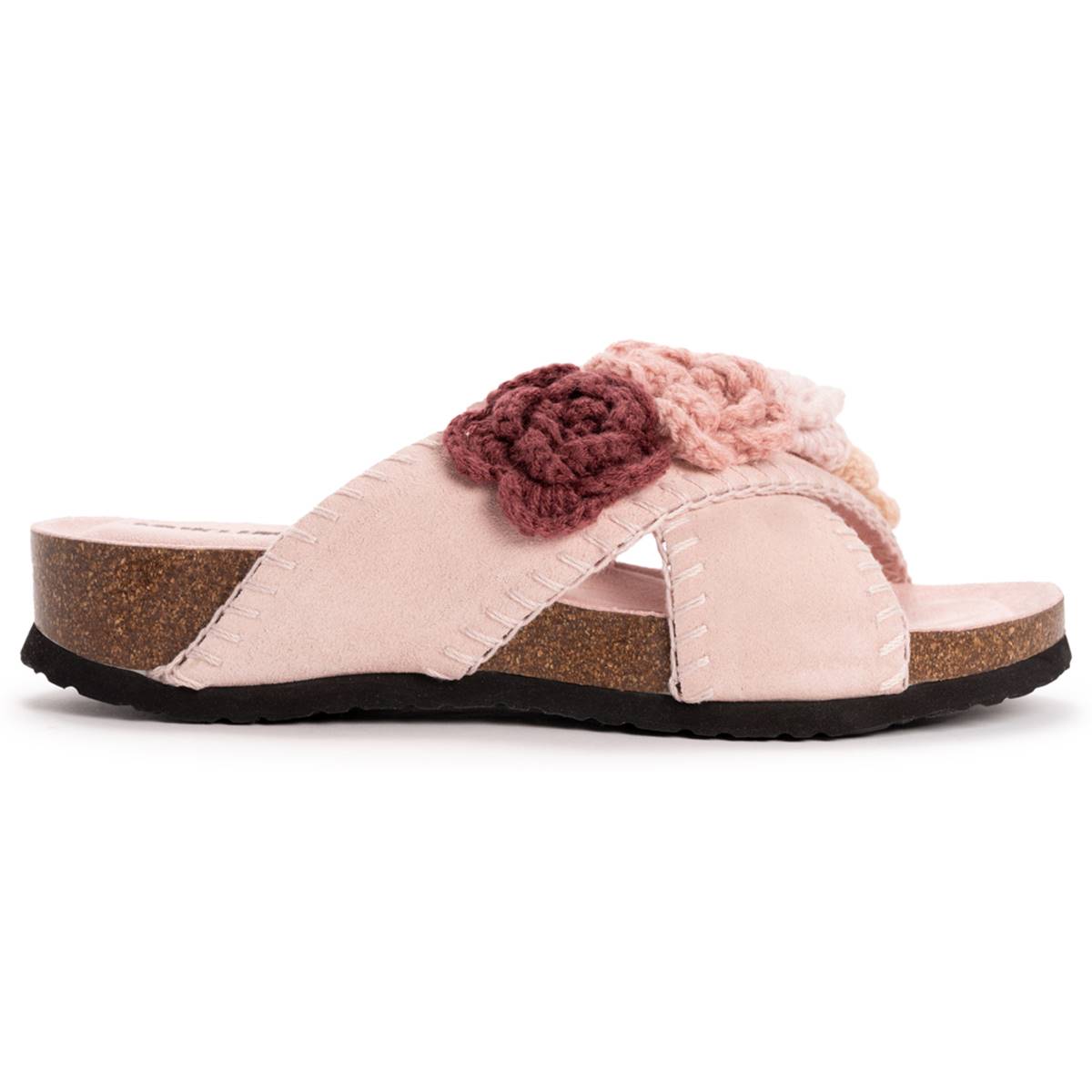 Womens MUK LUKS(R) Penelope Cross Strap Sandals