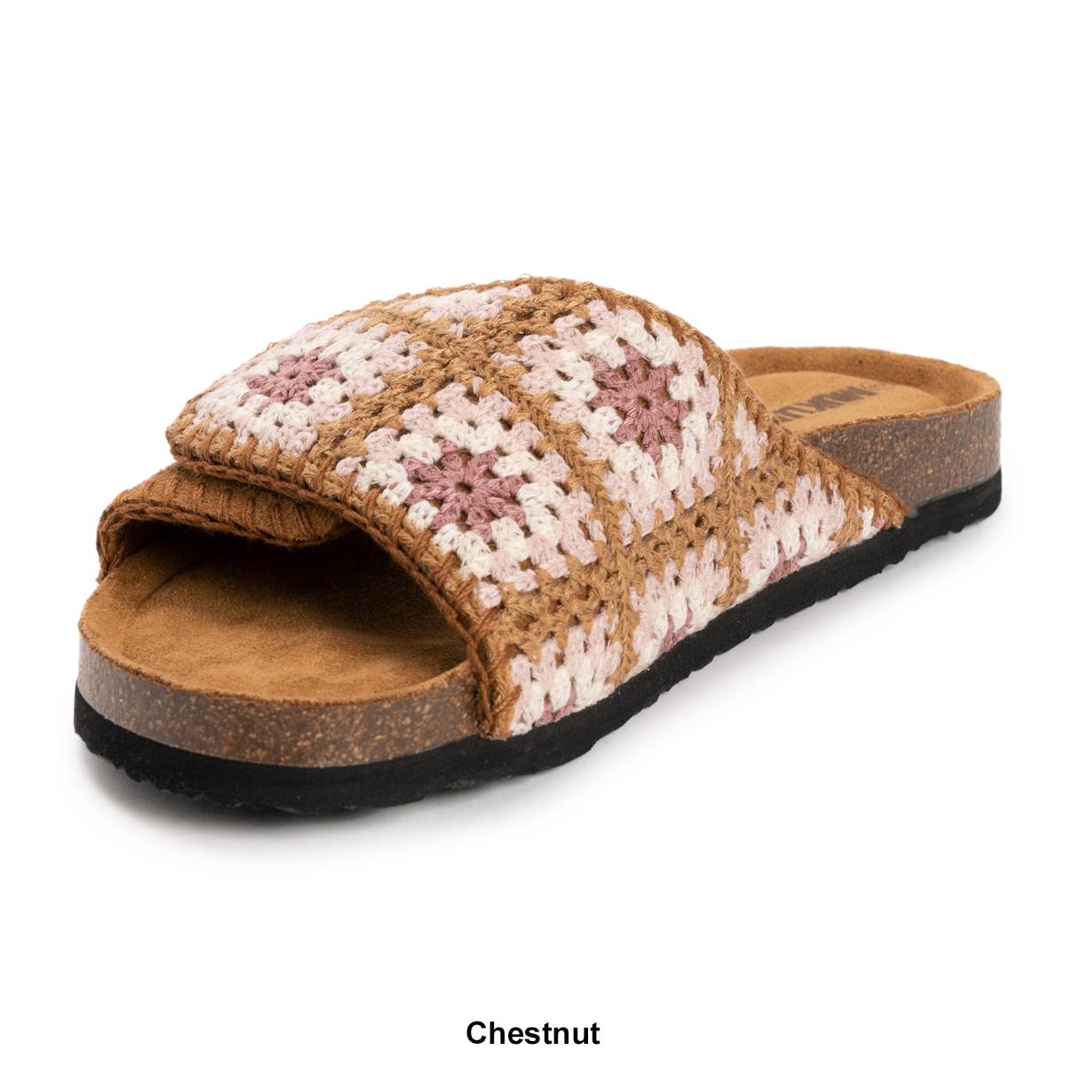 Womens MUK LUKS(R) Gigi Crochet Slide Sandals