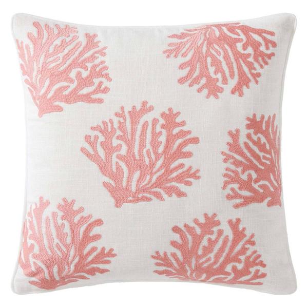 Tommy Bahama Coral Island Textured Square Pillow