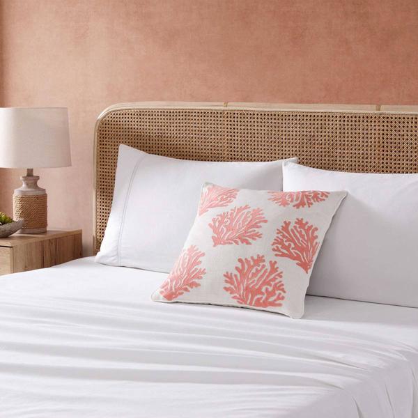 Tommy Bahama Coral Island Textured Square Pillow alternate view