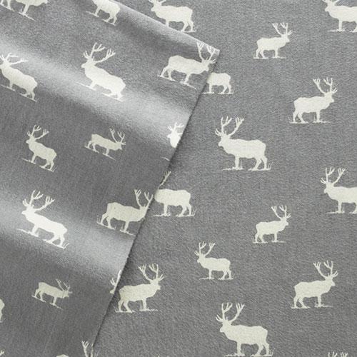 Eddie Bauer Elk Grove 3pc. 160 Thread Count Flannel Sheet Set alternate view