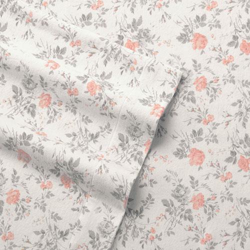 Laura Ashley(R) Rosalie 160 Thread Count Flannel Sheet Set alternate view