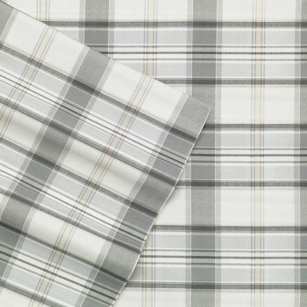 Eddie Bauer Chinook Plaid Cotton Percale Sheet Set alternate view