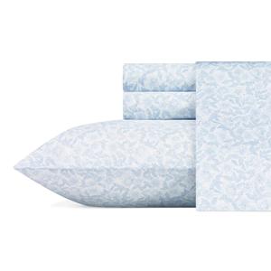 Laura Ashley(R) Blossoming 100% Cotton Sateen Sheet Set