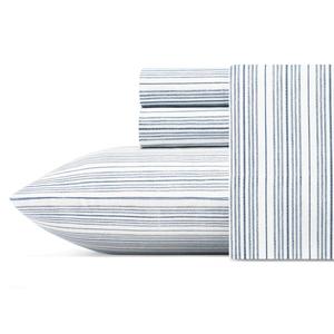 Nautica Beaux Stripe Cotton Percale Sheet Set