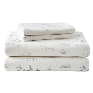 Eddie Bauer Geese Meadow Cotton Flannel Sheet Set alternate view