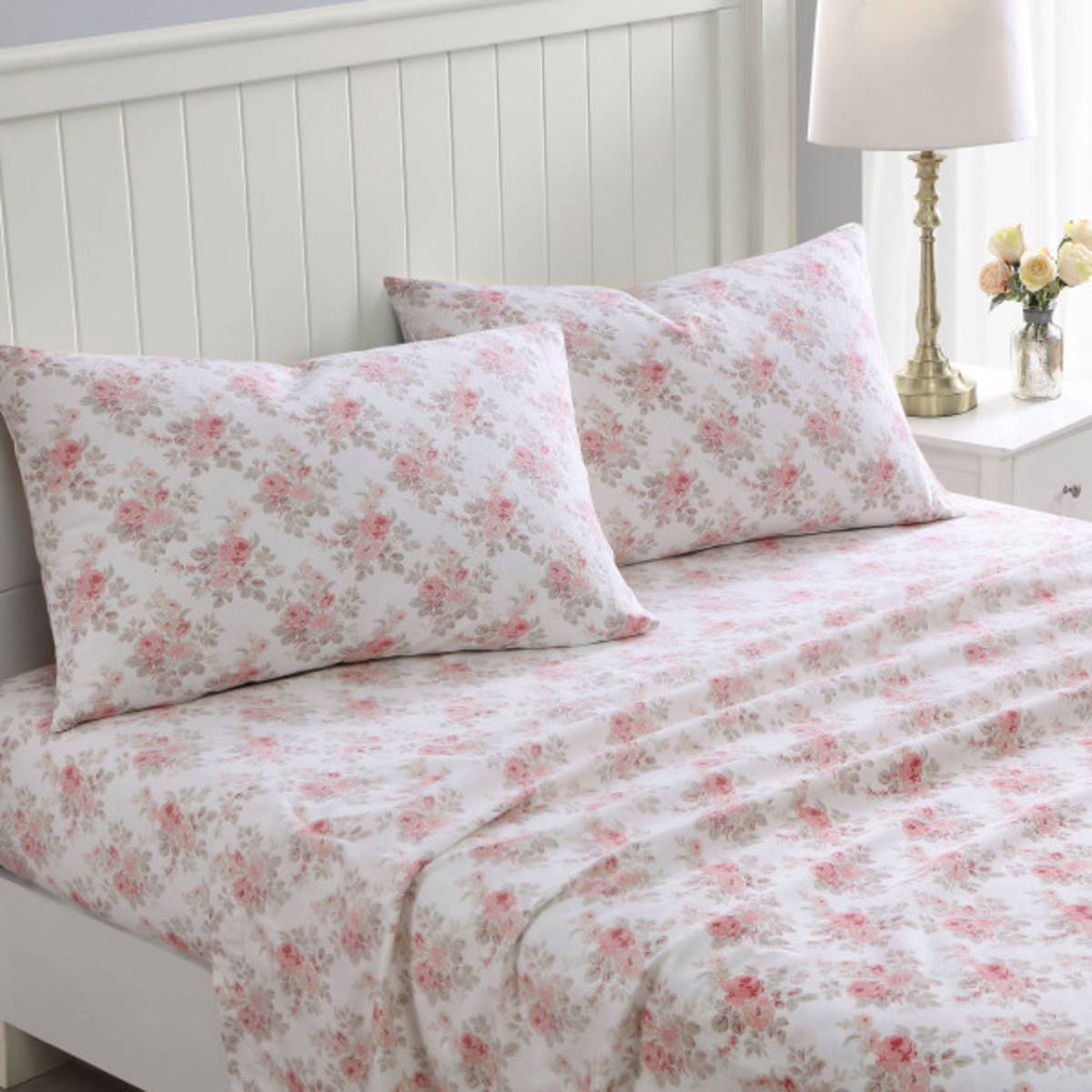 Laura Ashley Lisalee Cotton Flannel Sheet Set