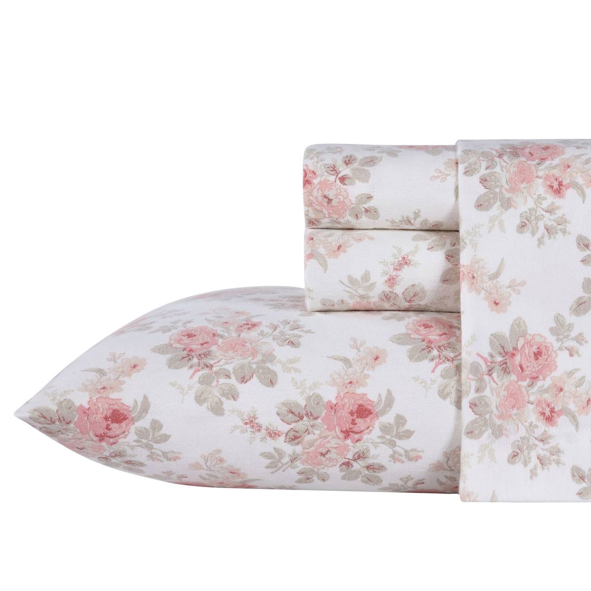 Laura Ashley Lisalee Cotton Flannel Sheet Set