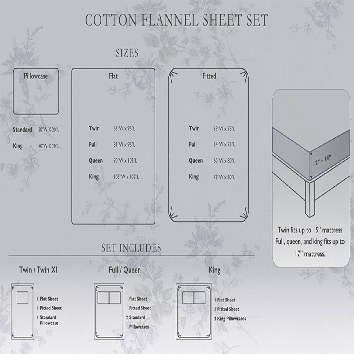 Laura Ashley Lisalee Cotton Flannel Sheet Set